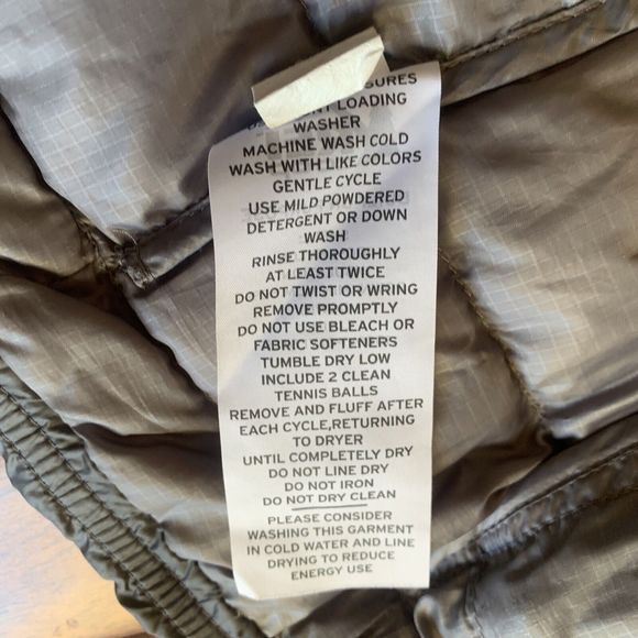 REI Co-op Vest Youth XXS 4/5 Gray Full Zip 80% Down Puffer Sleeveless Jacket 650 - Picture 10 of 10